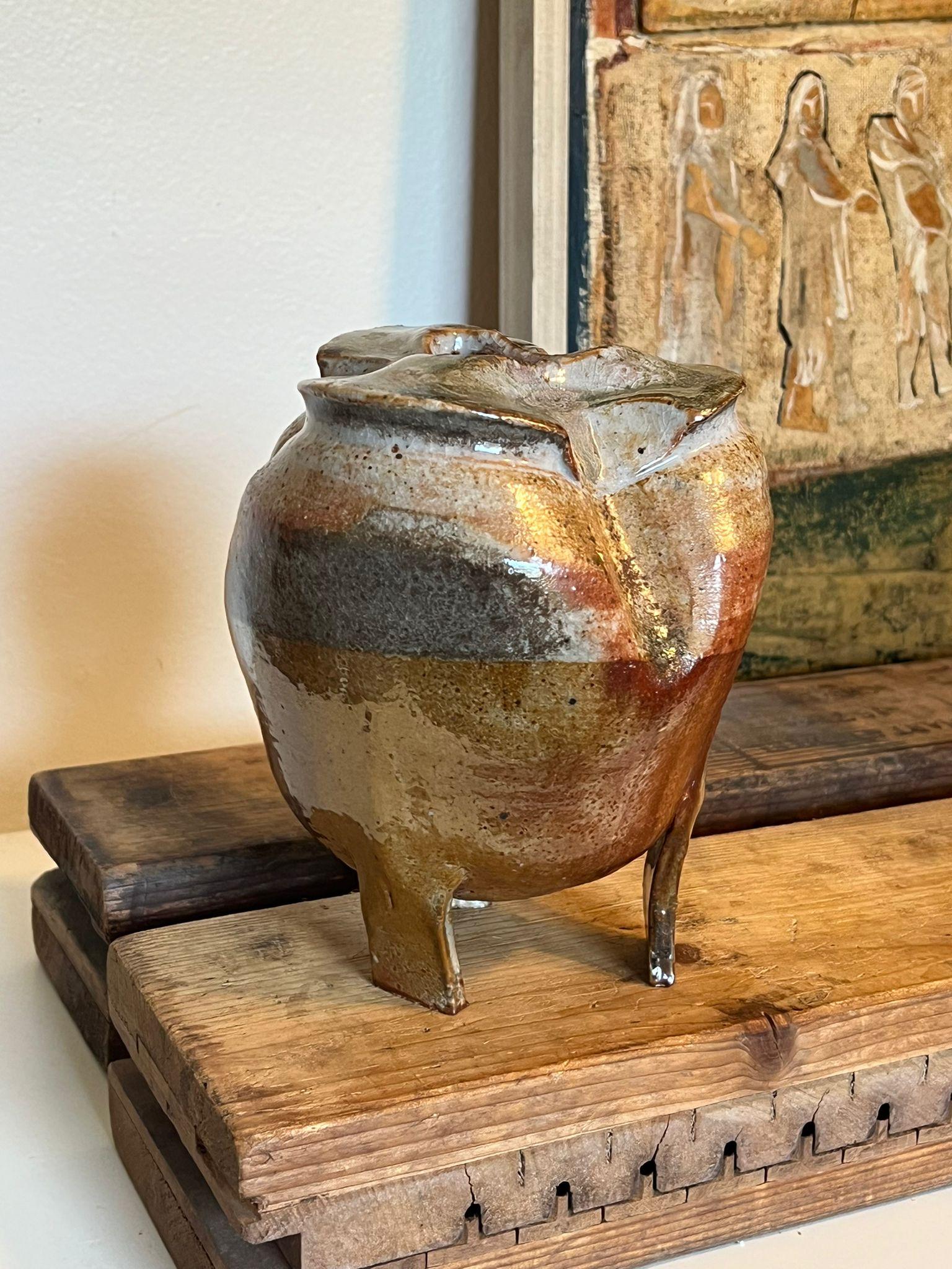 Vintage Posiblemente Studio Pottery Moderno de mediados de siglo en venta