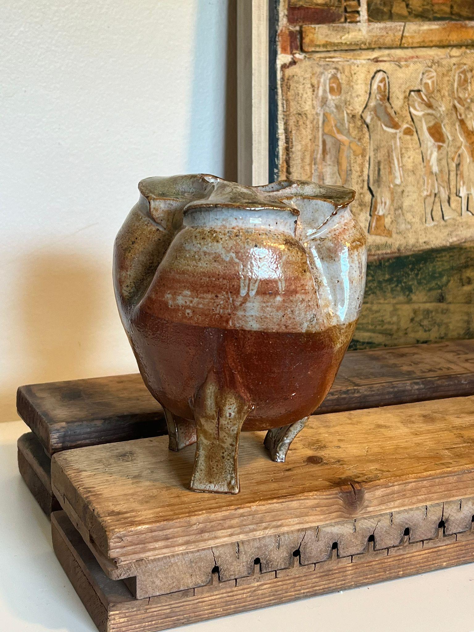 Vintage Posiblemente Studio Pottery finales del siglo XX en venta