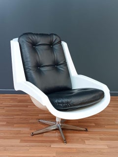 Silla de salón postmoderna vintage "Alfa" de Paul Tuttle