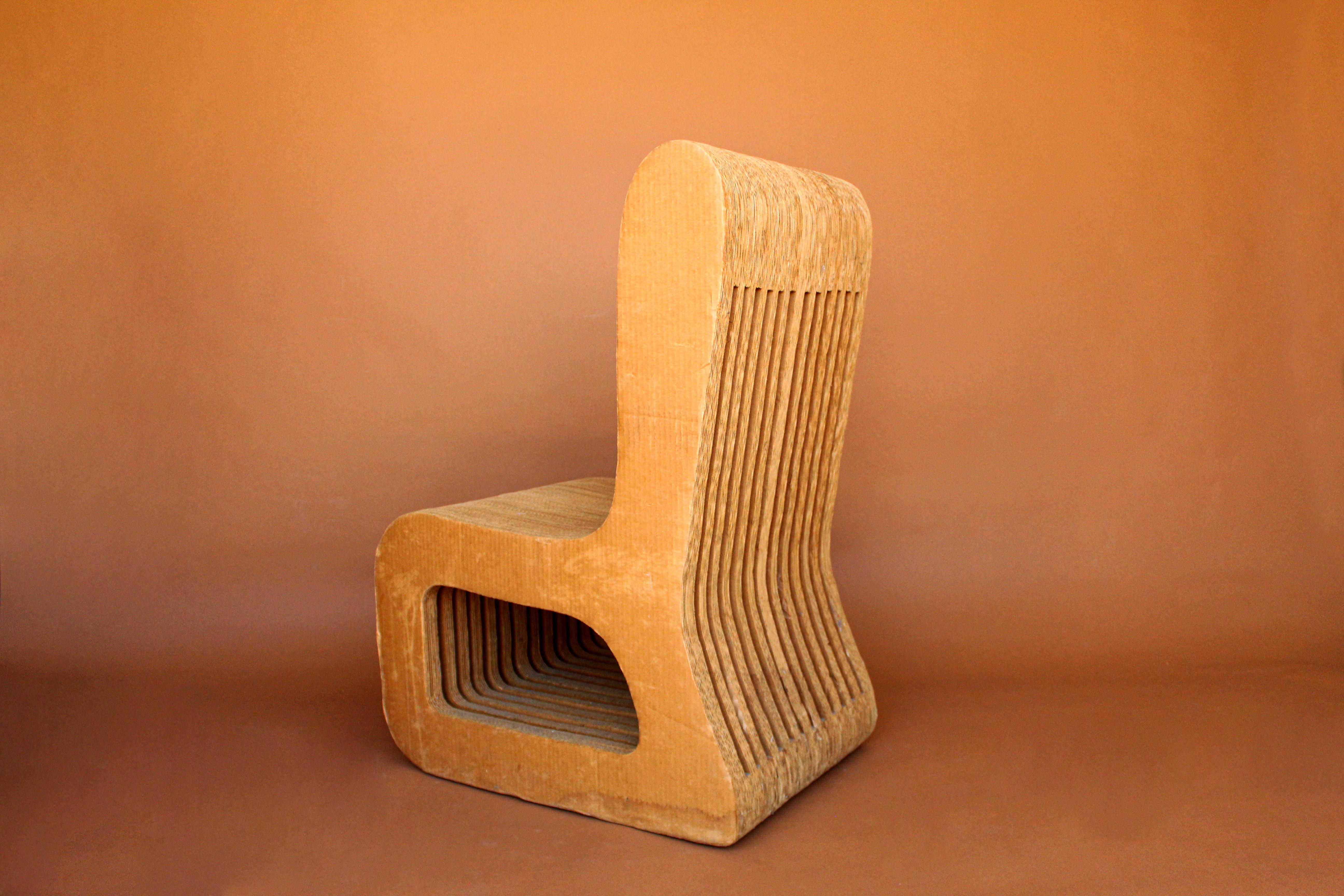 cardboard lounge chair