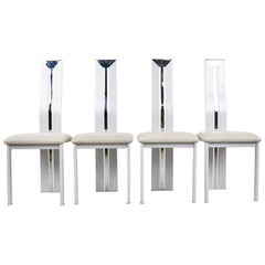 Vintage Post Modern Dining Chairs, 1980s