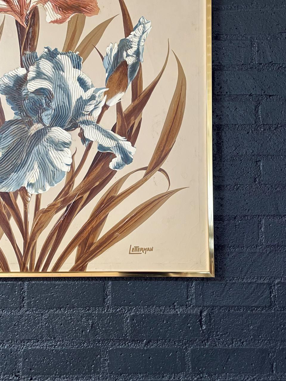Postmoderne Gravure florale post-moderne d'Antoine Letterman en vente