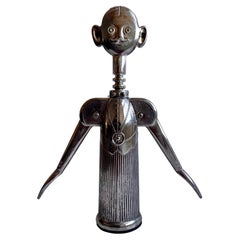 Vintage Post Modern Italian "Pierre the Sommelier" Corkscrew Wine Bottle Opener