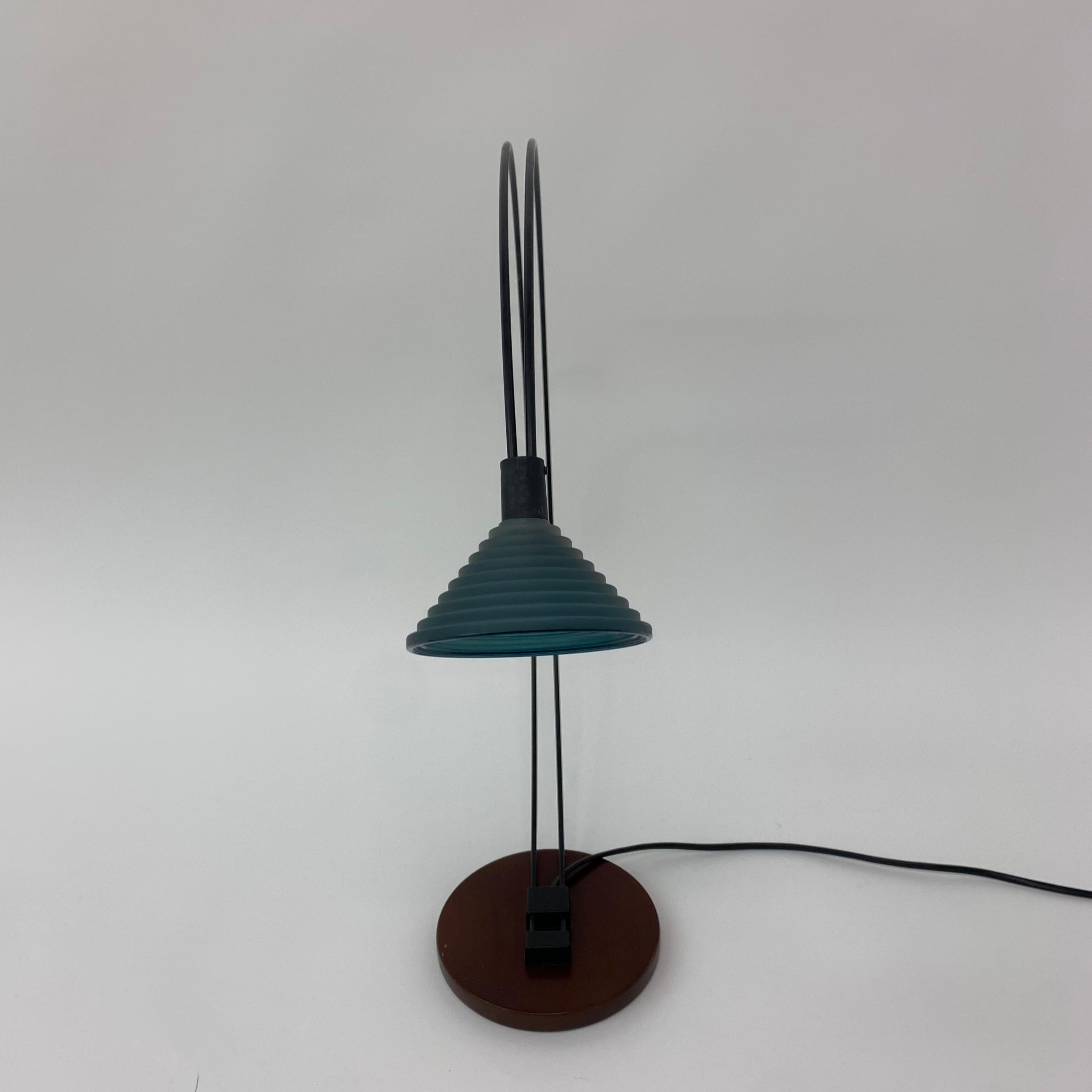 Postmoderne Vintage-Schreibtischlampe aus Optelma, Schweiz 1980er Jahre im Angebot 12