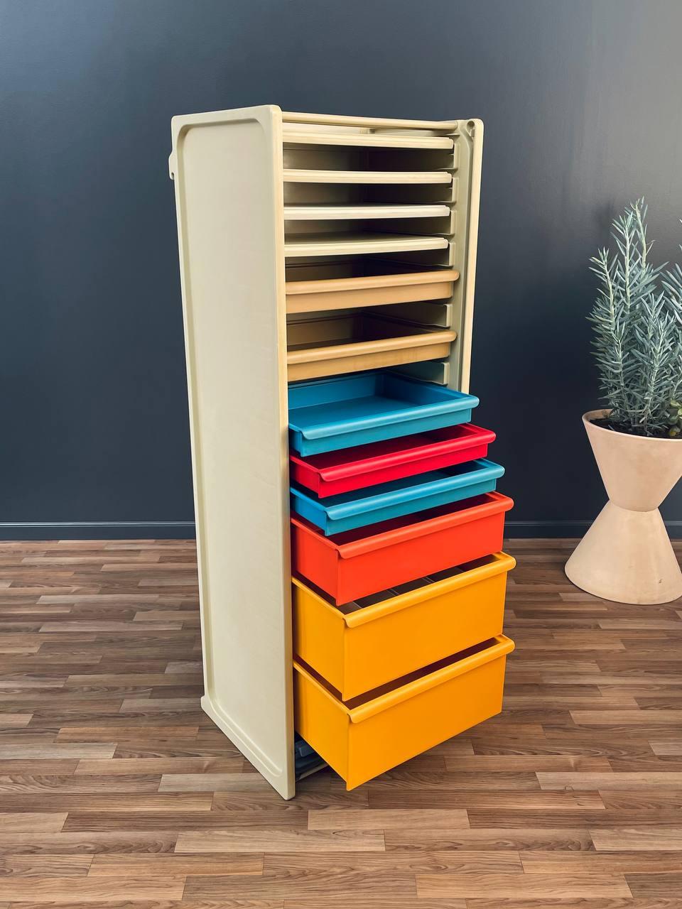 Post-Modern Vintage Post Modern Storage Cabinet by Herman Miller