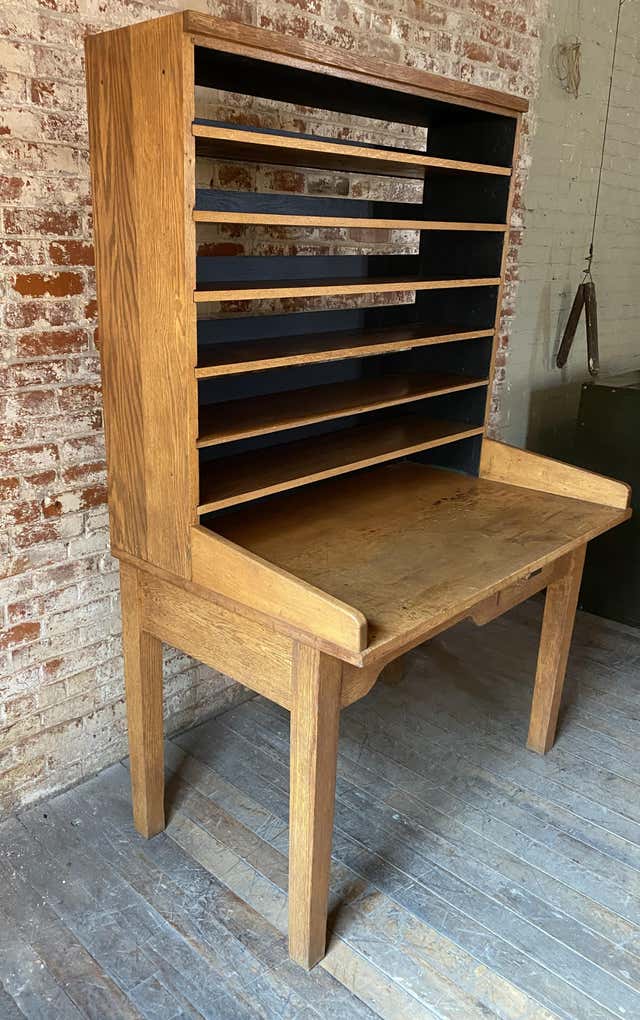 Post Office Sorting Desk - 3 For Sale on 1stDibs