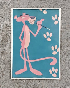 Poster d'epoca per Pink Panter di H.P. Dorey & Company Ltd, Inghilterra 1971