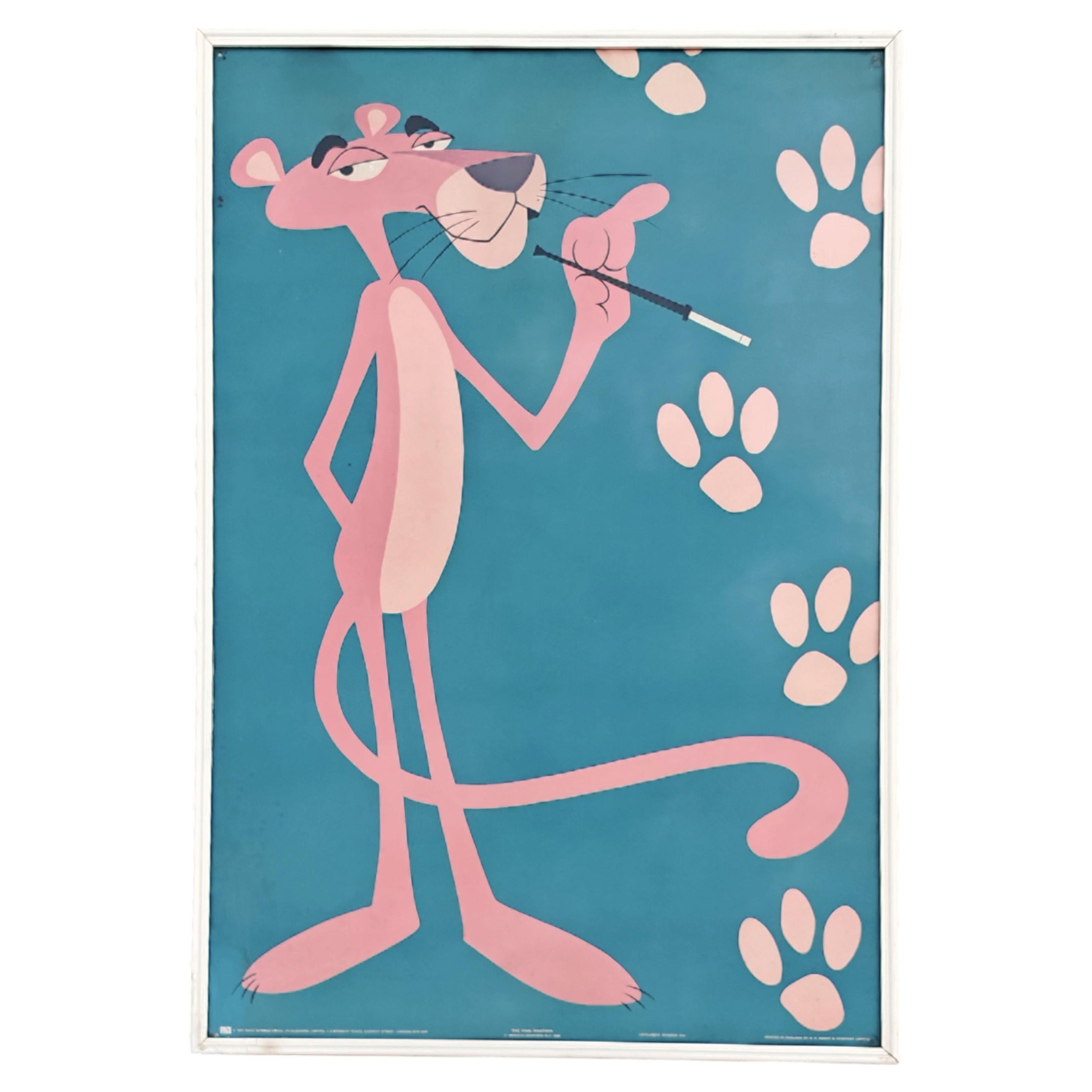 Vintage Poster für Pink Panter von H.P. Dorey & Company Ltd, England 1971