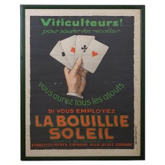 Vintage-Poster „La bouillie Soleil“, Paris: Imp. Joseph-Charles, ca. 1930