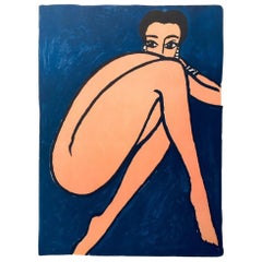 Poster vintage 'Les Parisiennes', Villemot Poster Arte francese moda design ragazza