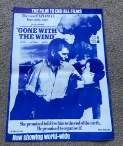 Vintage Movie Poster, ‘Gone With The Wind’, 1981 