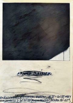 Vintage Poster, Arnulf Rainer, Städtisches Museum Bonn