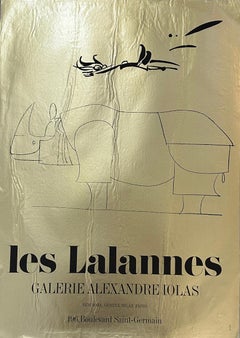Affiche vintage, Les Lalannes