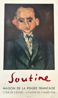 Affiche vintage Soutine