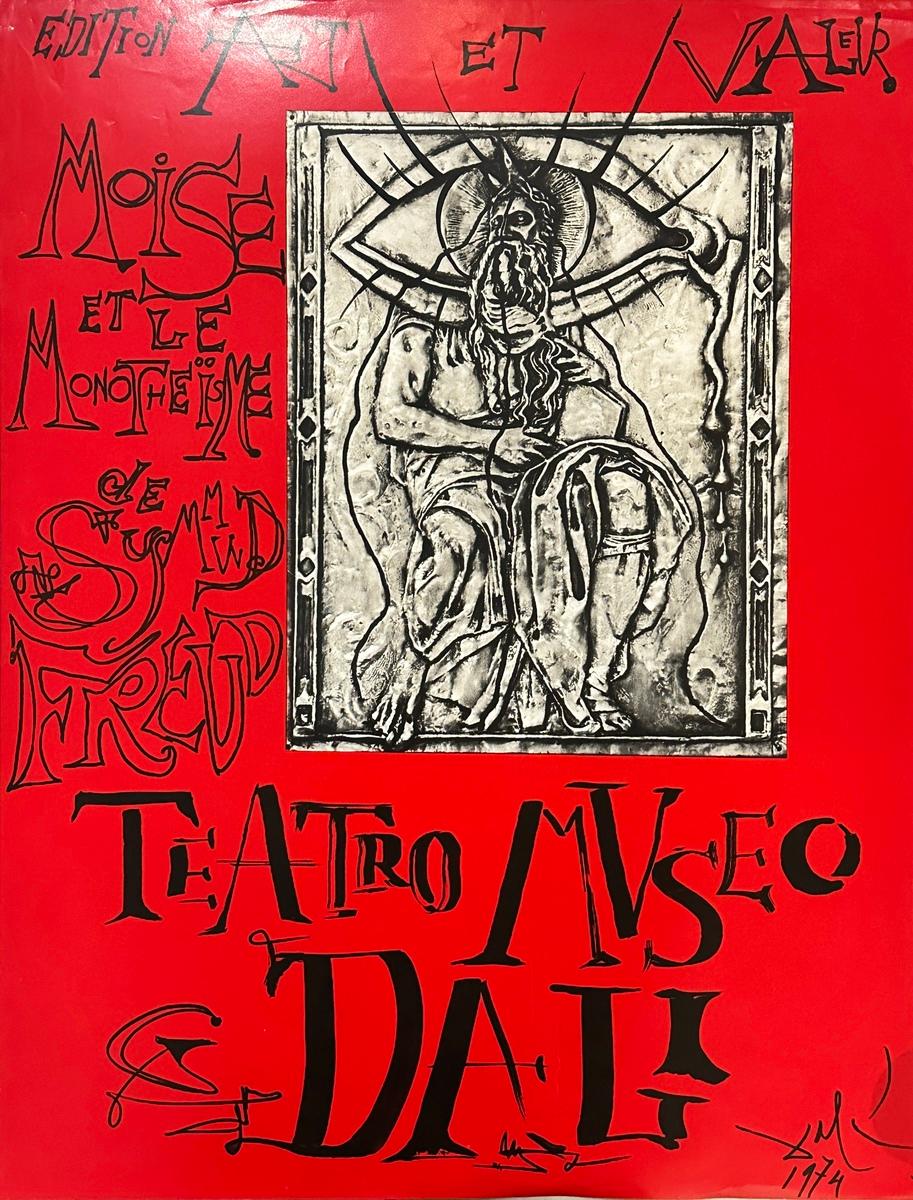 Vintage Poster, Teatro Museo, Dali, 1974