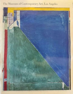 Vintage Poster, Richard Deibenkorn, The Museum of Contemporary Art, Los Angeles
