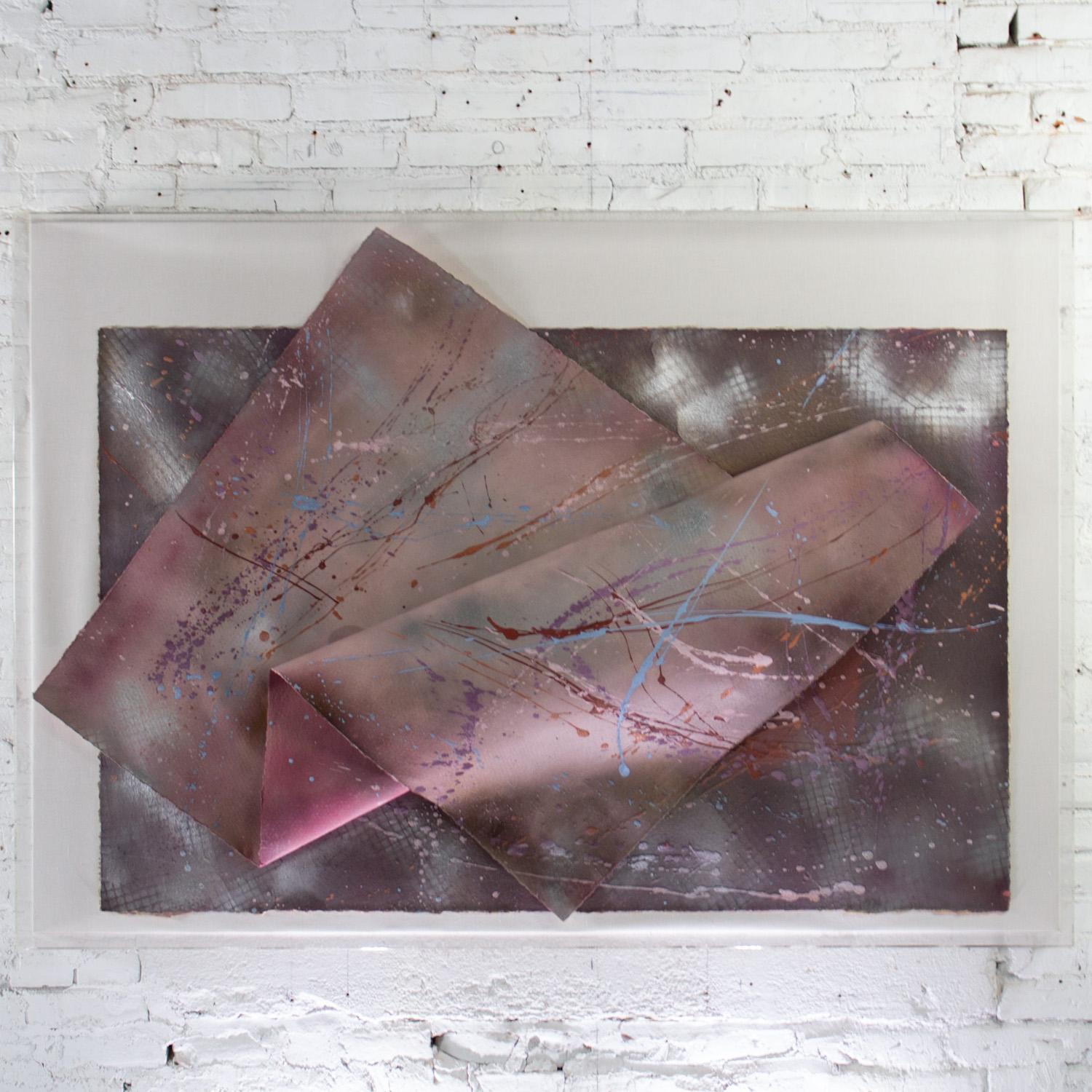 Vintage Postmodern Abstract Mixed Media Large Scale 3D Collage di Martha Holden in vendita 13