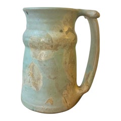 Vintage Postmodern American Studio Ceramic Vase, Signed 1992