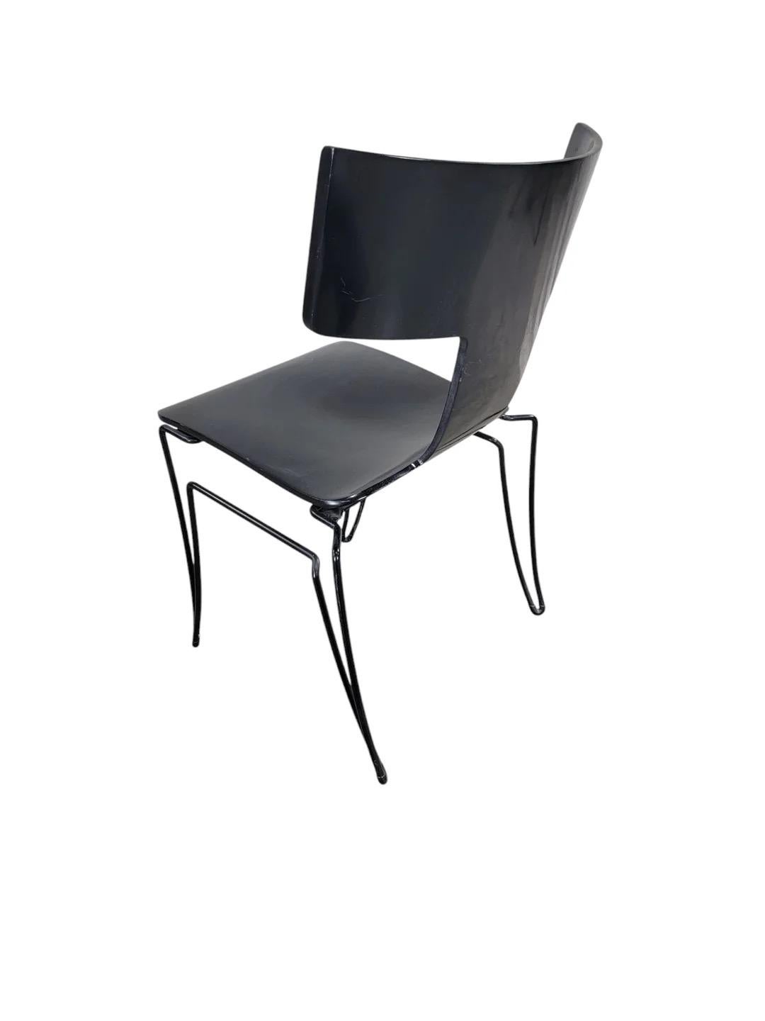 20th Century Vintage Postmodern Anziano Chair By John Hutton For Donghia