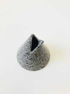 Vintage Postmodern Cone Vase by Helena Uglow for Mikasa