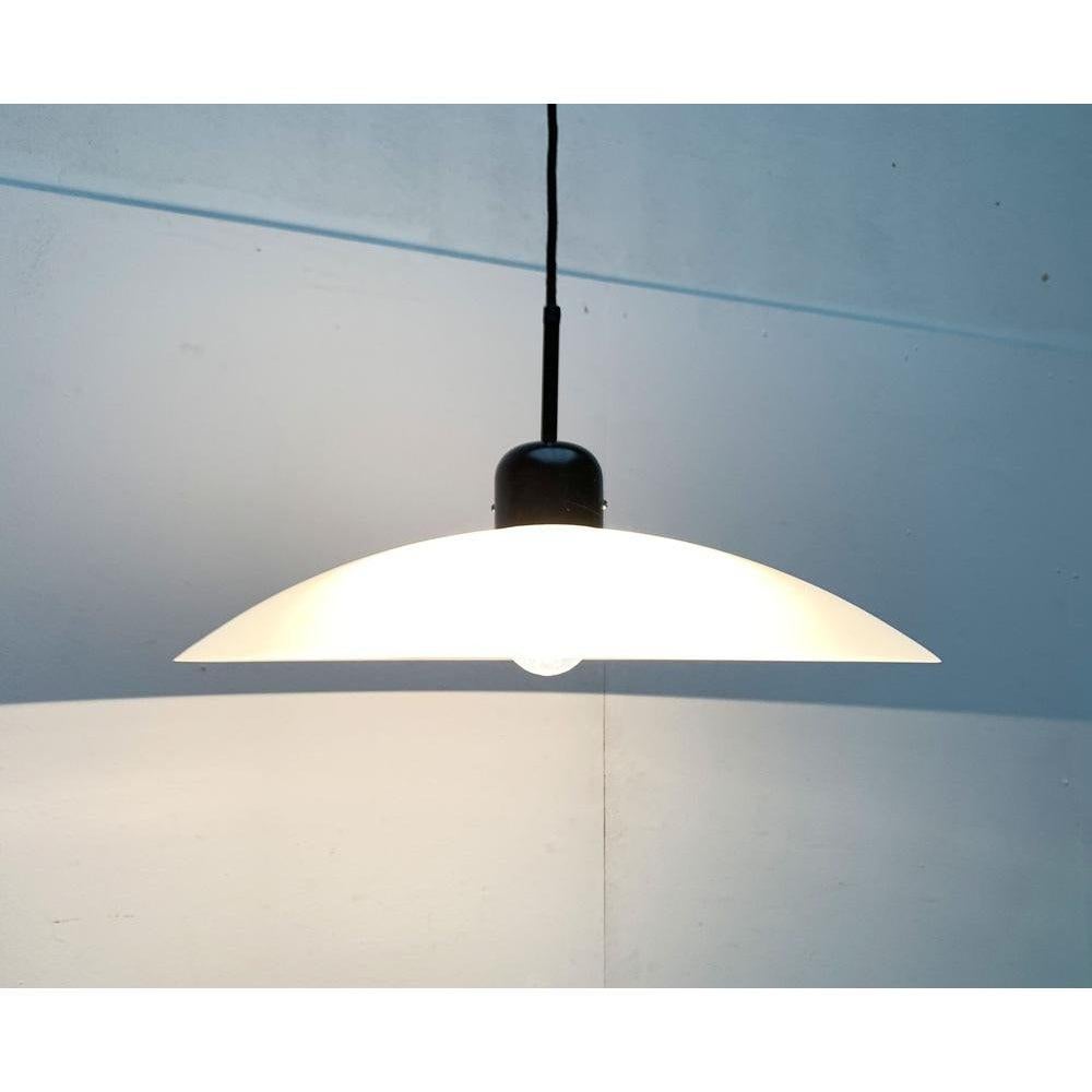 Post-Modern Vintage Postmodern Counterweight Pendant Lamp from Metalarte, 1980s For Sale