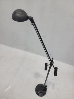 Vintage Postmodern Crane Form Floor Lamps - Pair