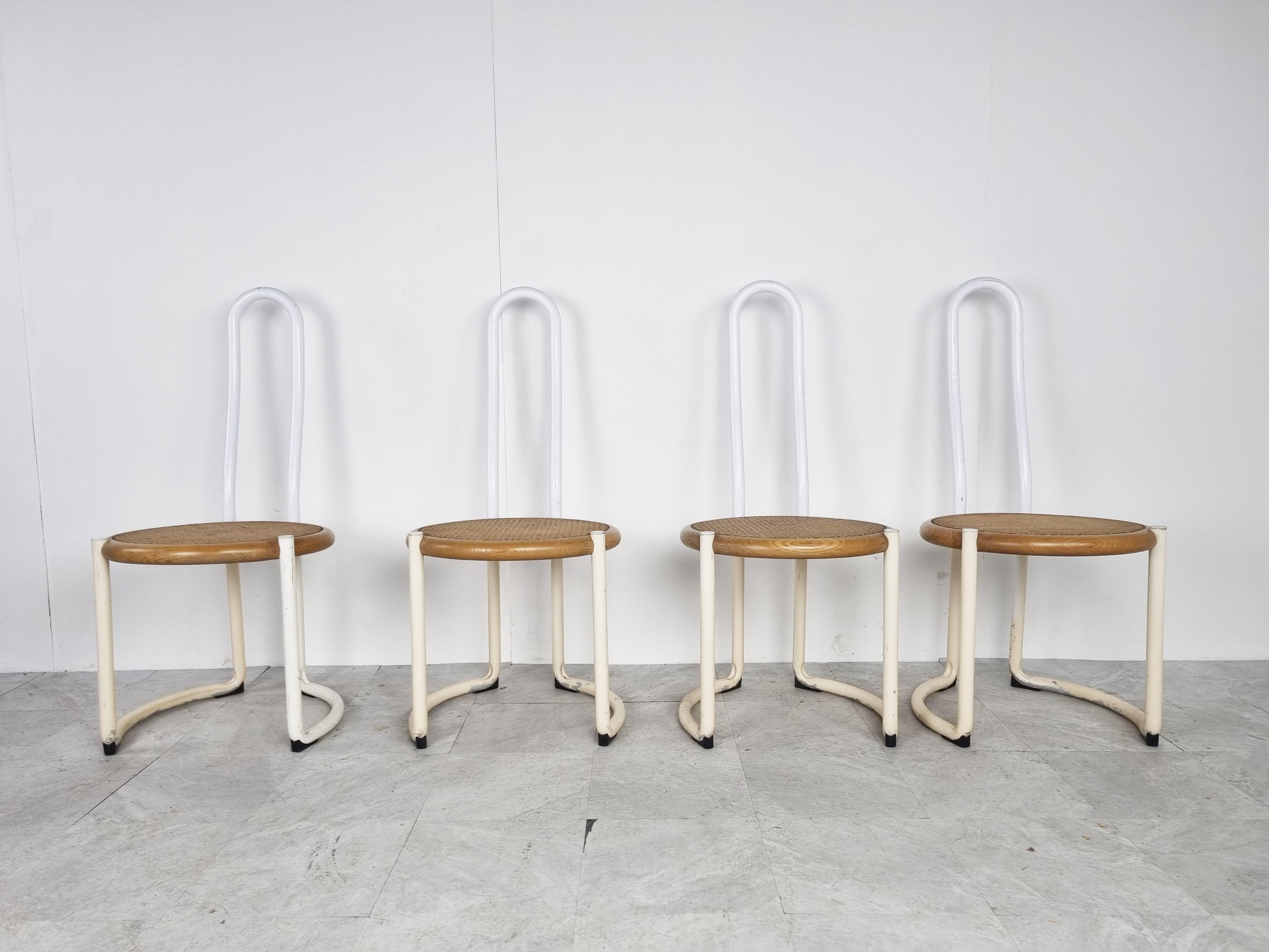 Bauhaus Vintage Postmodern Dining Chairs, 1960s For Sale