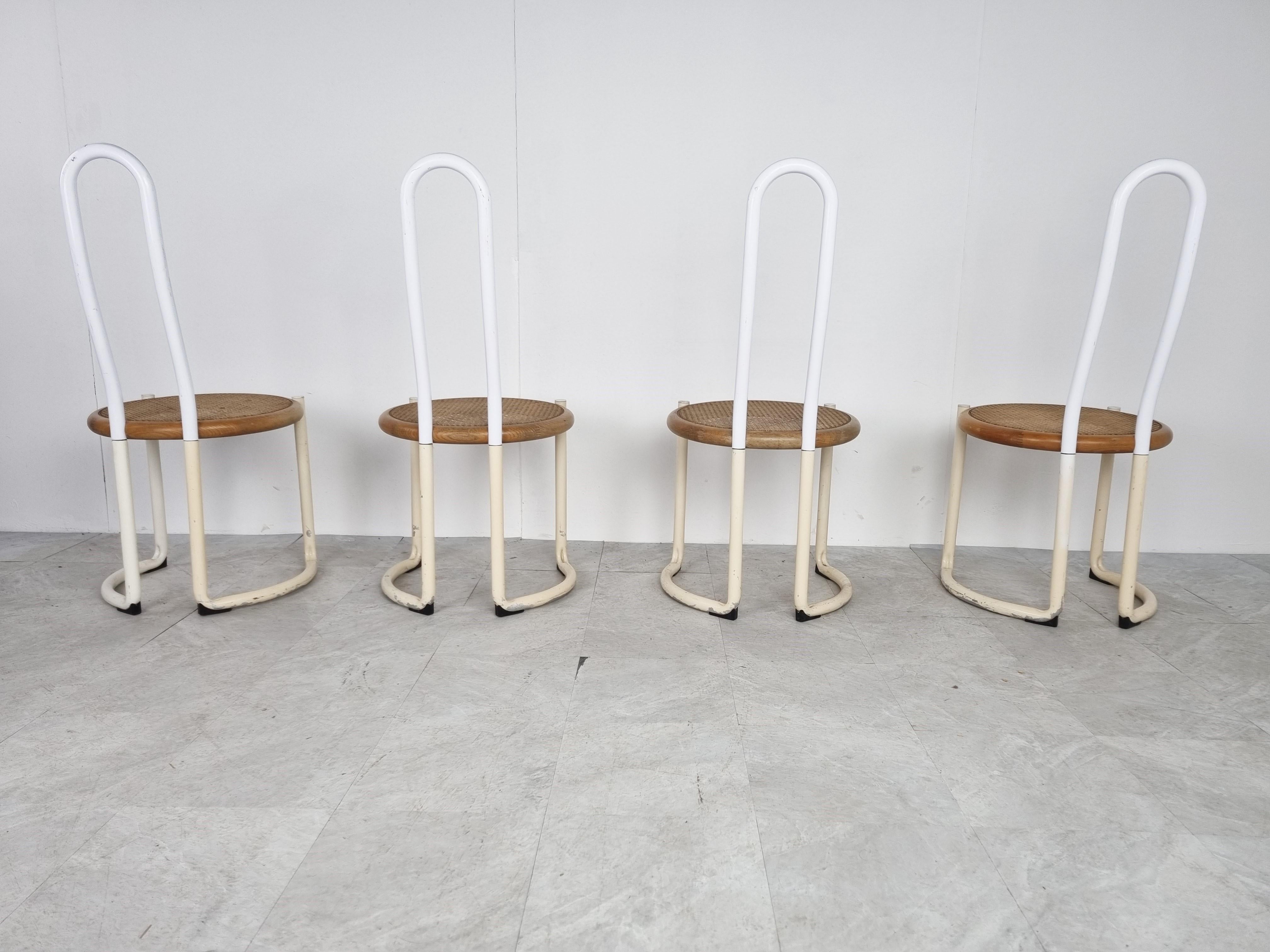 Vintage Postmodern Dining Chairs, 1960s For Sale 2