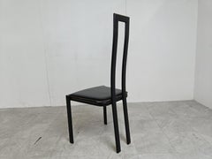 Vintage Postmodern Dining Chairs, 1980s