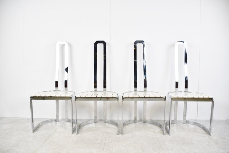 Vintage Postmodern Dining Chairs, 1980s For Sale at 1stDibs