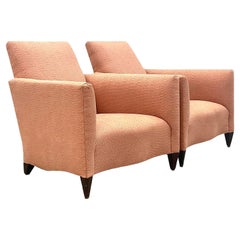 Vintage Postmodern Donghia Lounge Chairs, a Pair