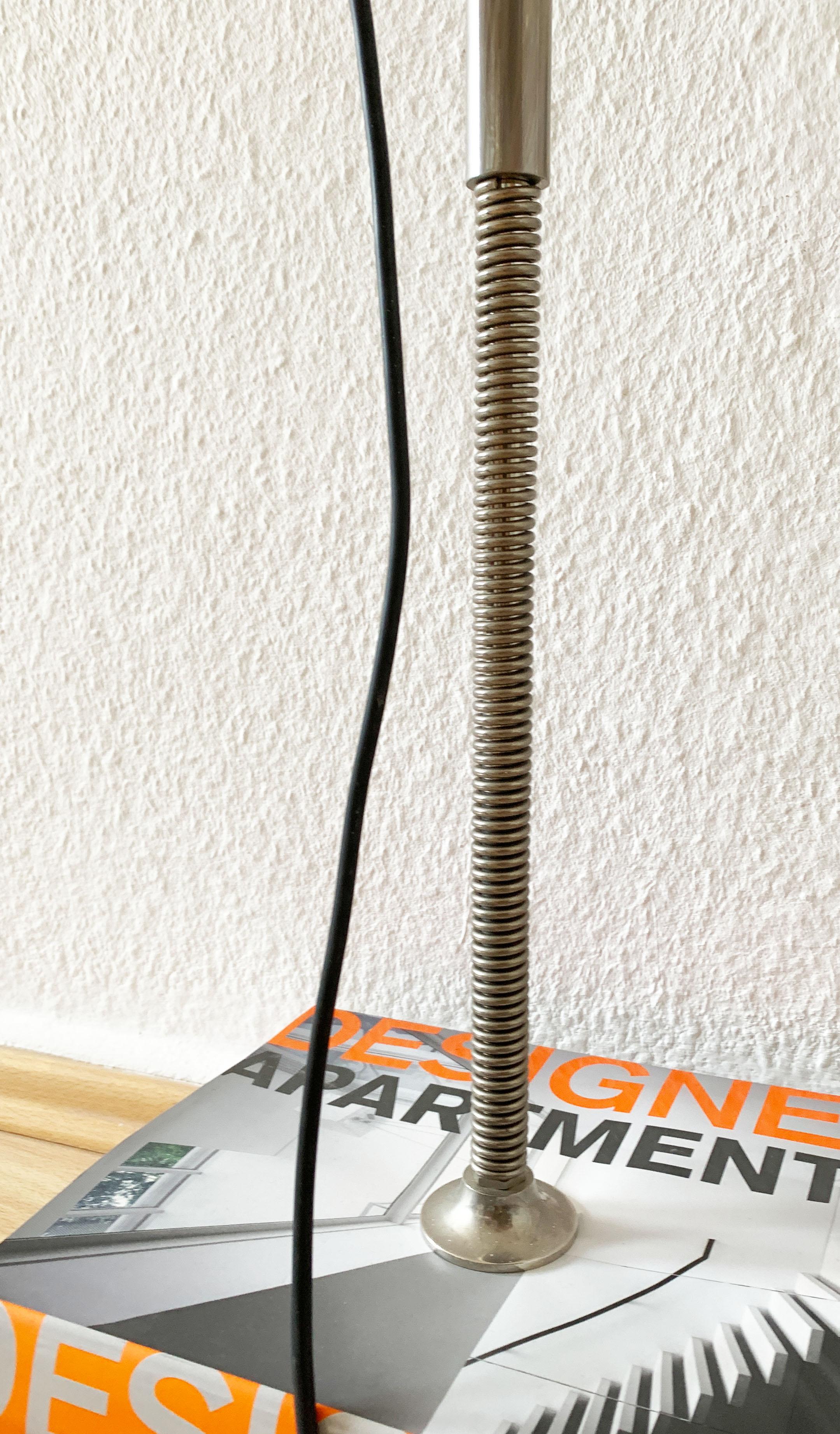 Postmoderne deutsche Boca Arc-Stehlampe von Florian Schulz, Vintage 11