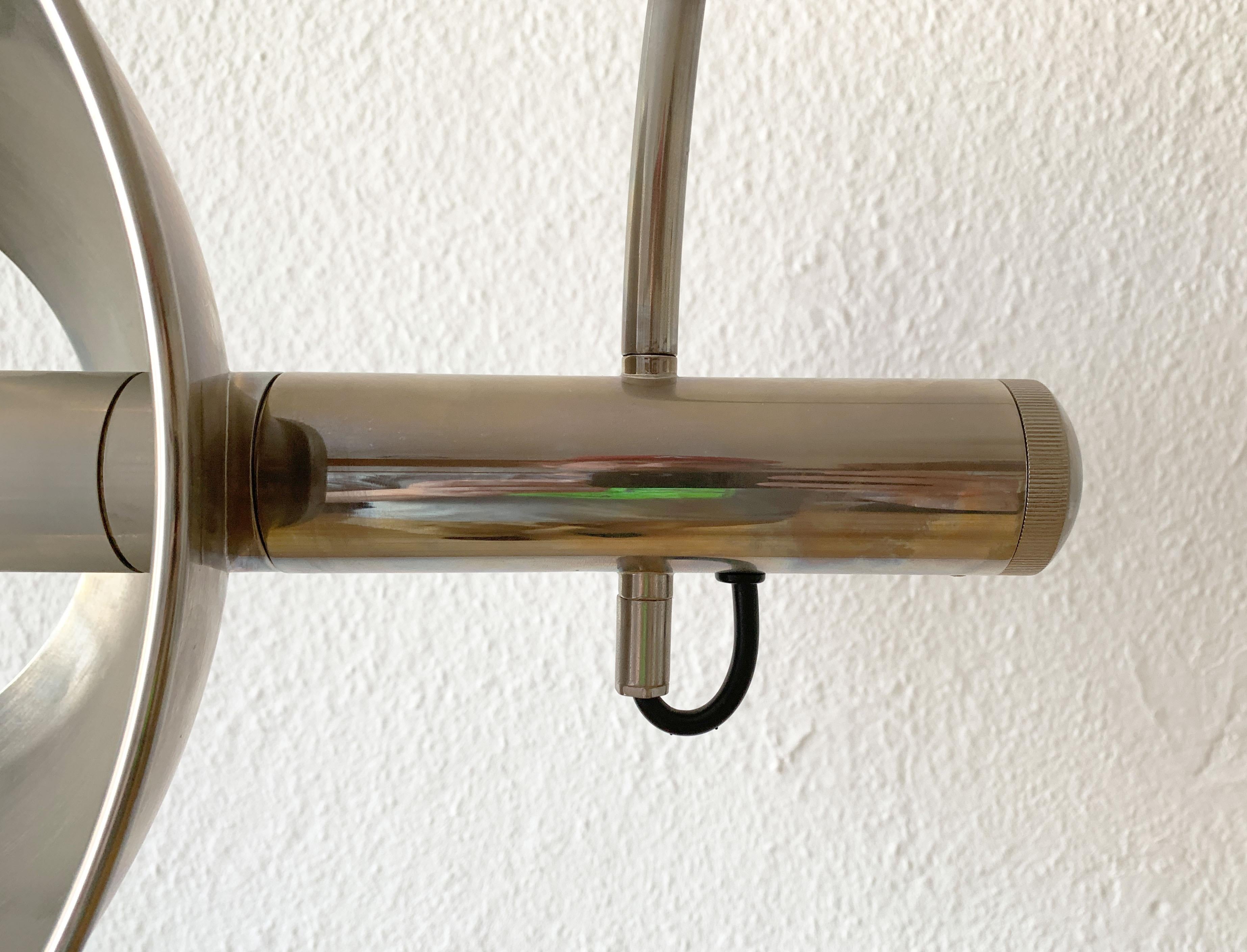 Postmoderne deutsche Boca Arc-Stehlampe von Florian Schulz, Vintage 3