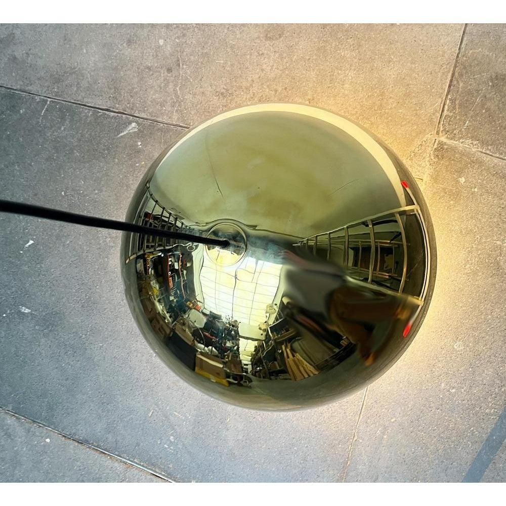 Vintage Postmodern German Brass Model Solan Counterweight Pendant, 1980s In Excellent Condition For Sale In Hamburg, DE