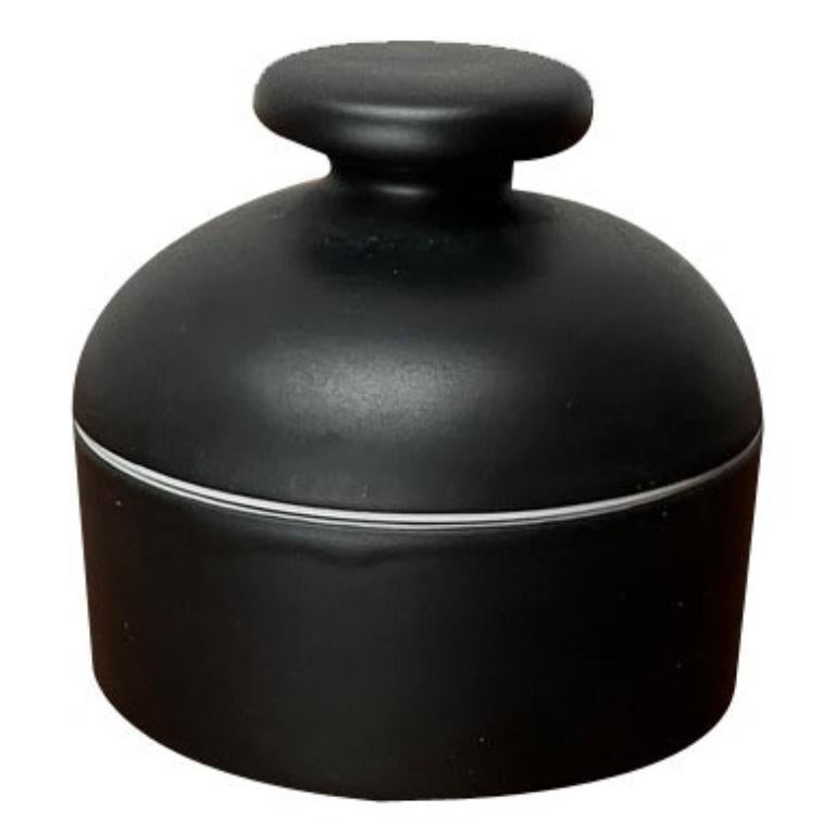 Caja de porcelana alemana postmoderna vintage con tapa de KPM Royal Porzellan, años 80