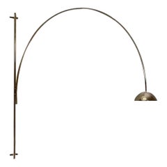Vintage Postmodern German Una Arc Wall Lamp by Florian Schulz