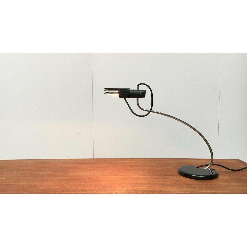 Vintage Postmodern Italian Model Wing 509 Table Lamp by Bruno Gecchelin, 1970s For Sale 1