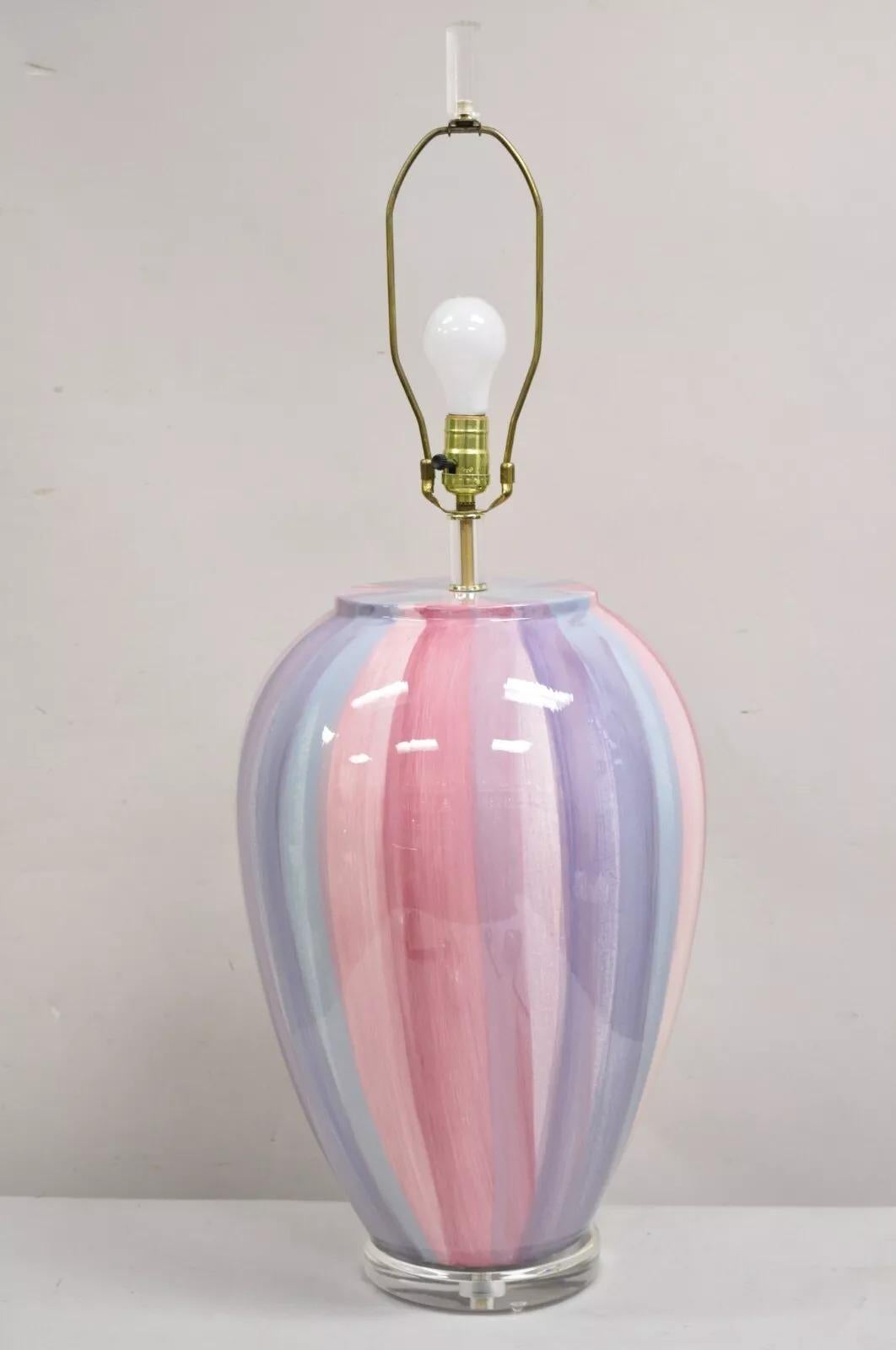 Vintage Postmodern Large Ceramic 
