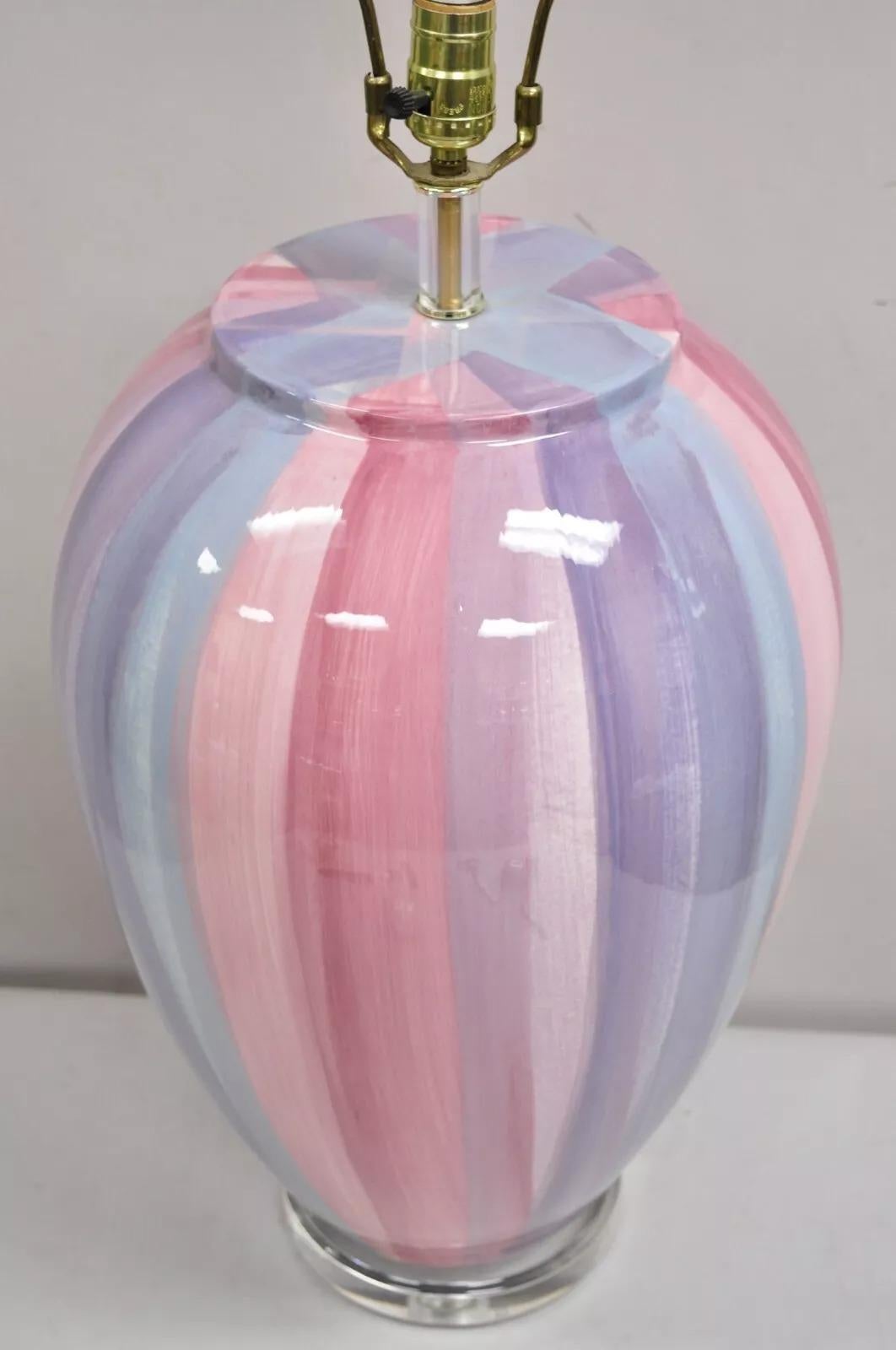 Vintage Postmodern Large Ceramic 