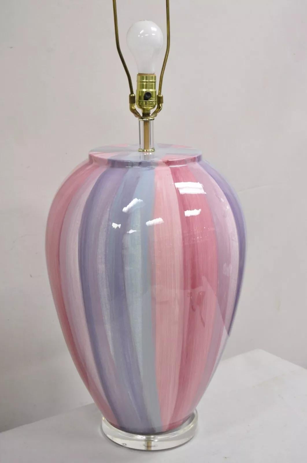 Vintage Postmodern Large Ceramic 