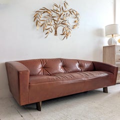 Divano in pelle postmoderno vintage di Gijs Papavoine per Montis, anni '80 / '90