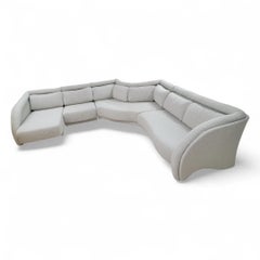 Vintage Postmodern M. Fillmore Harty Style Sectional Sofa By Preview