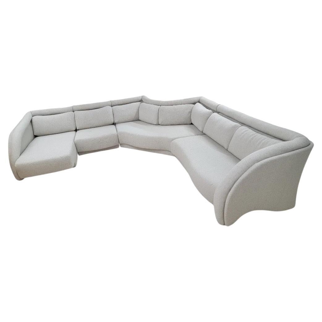 Vintage Postmodern M. Fillmore Harty Style Sectional Sofa By Preview