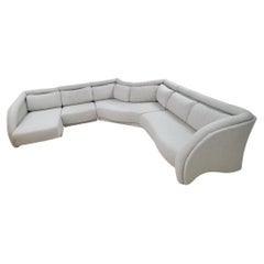 Vintage Postmodern M. Fillmore Harty Style Sectional Sofa By Preview