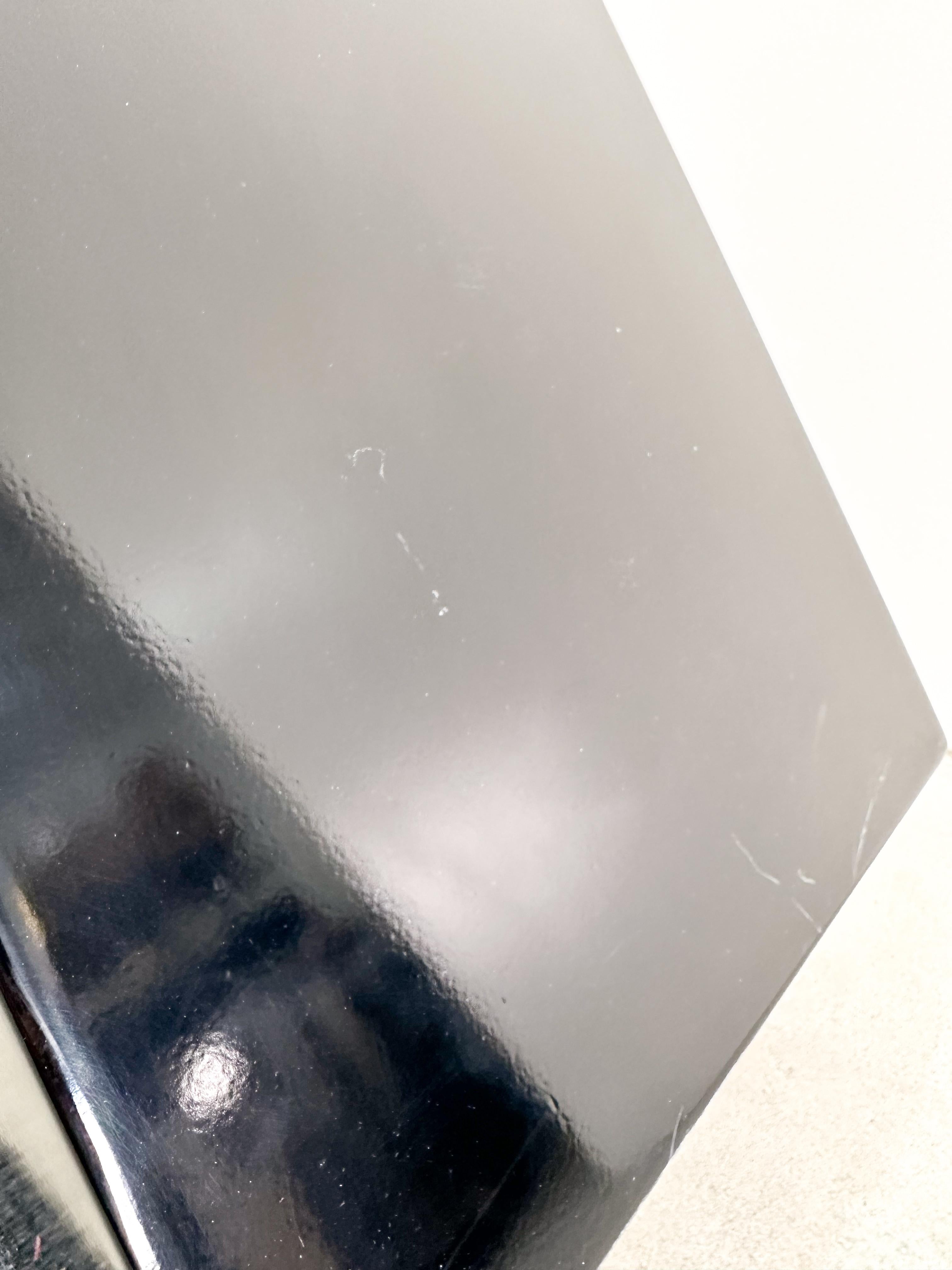 Vintage Postmodern Metal Geometric Sculpture Table Base - Signed 1985 en vente 3