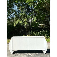 Vintage Postmodern Plaster Credenza