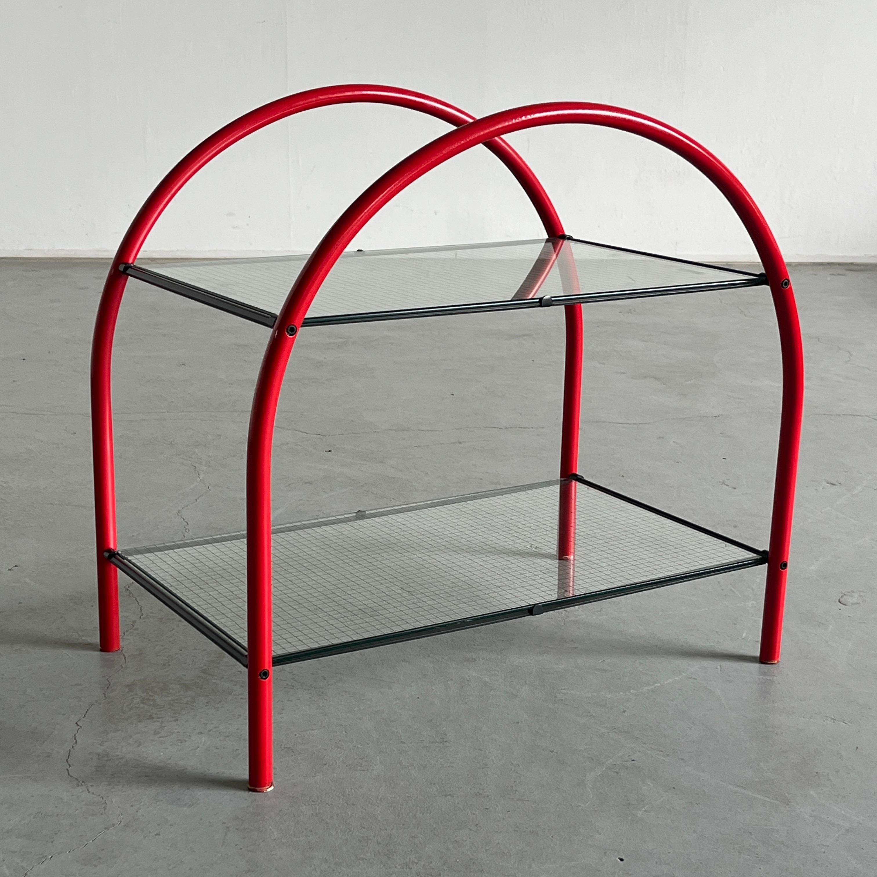 Post-Modern Vintage Postmodern ‘Pomo’ Side Table by Anna Anselmi for Bieffeplast, 80s Italy For Sale