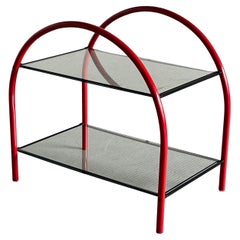 Vintage Postmodern ‘Pomo’ Side Table by Anna Anselmi for Bieffeplast, 80s Italy