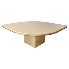 Vintage Postmodern Rougier Sculptural Coffee Table, 1980s