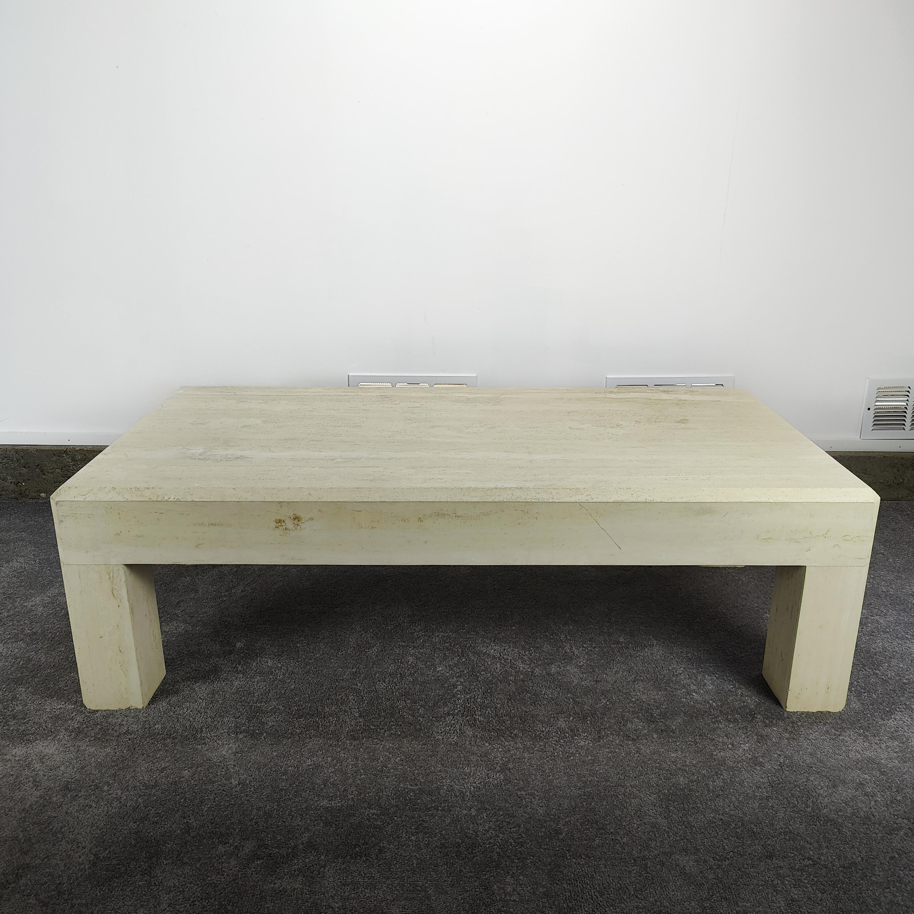 Great condition for its age with apropiate wear. Measures approximately 60x30x18h. Lovely minimalistic/nuetral tones for your place! More on the off-white color. If you have any questions, please feel free to reach out!